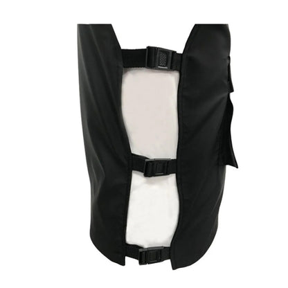 Ayobi Atak Yelek Berber Önlüğü Siyah Renk