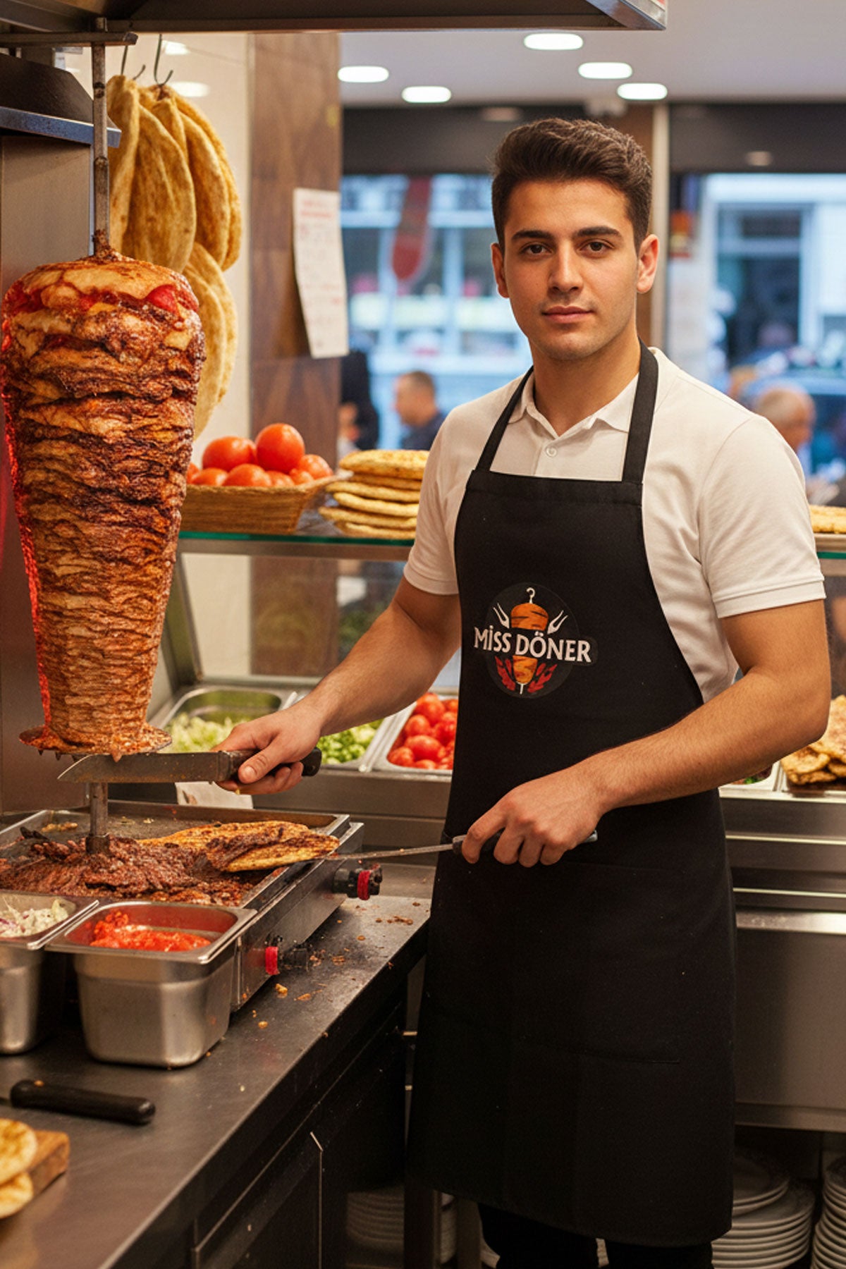 Mutfak Önlük Kişiye Özel Özel Üretim Firma Logo Baskılı 5 ADET PAKET